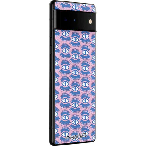 Bouffants and Broken Hearts Bold Eyes 2 Google Pixel 6 Skin